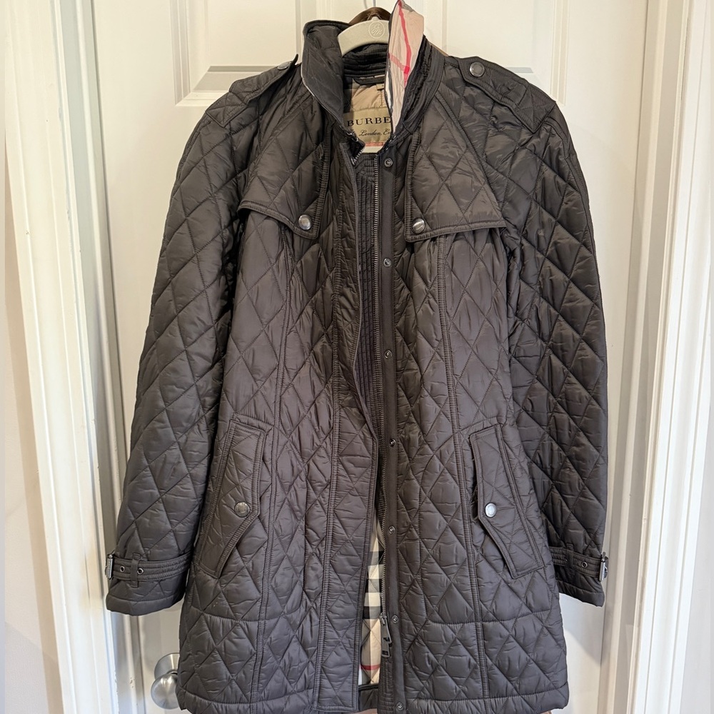 Burberry quilted jacket